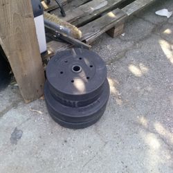 Weights 2-25 Lbs And 2-15 Lbs 