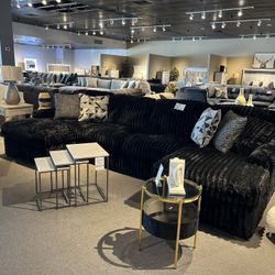 3PC (Black) Sectional 
