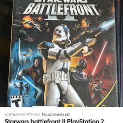 Playstation 2 Star Wars Battlefront Two