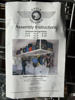 Overhead Garage Rack New In Box