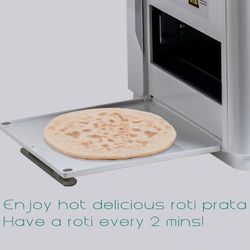 Automatic Electric Magic Roti Maker Tortilla Indian Bread Robotic Machine New