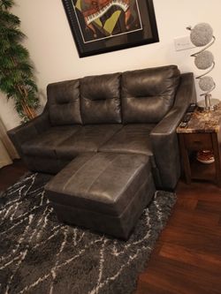 Ashley Furniture Sofa, Sleeper and Ottoman