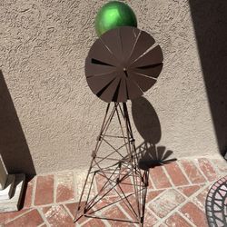 Small Rustic Garden Windmill