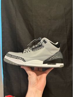 Jordan 3 Retro ‘Wolf Grey’ Size 10.5M