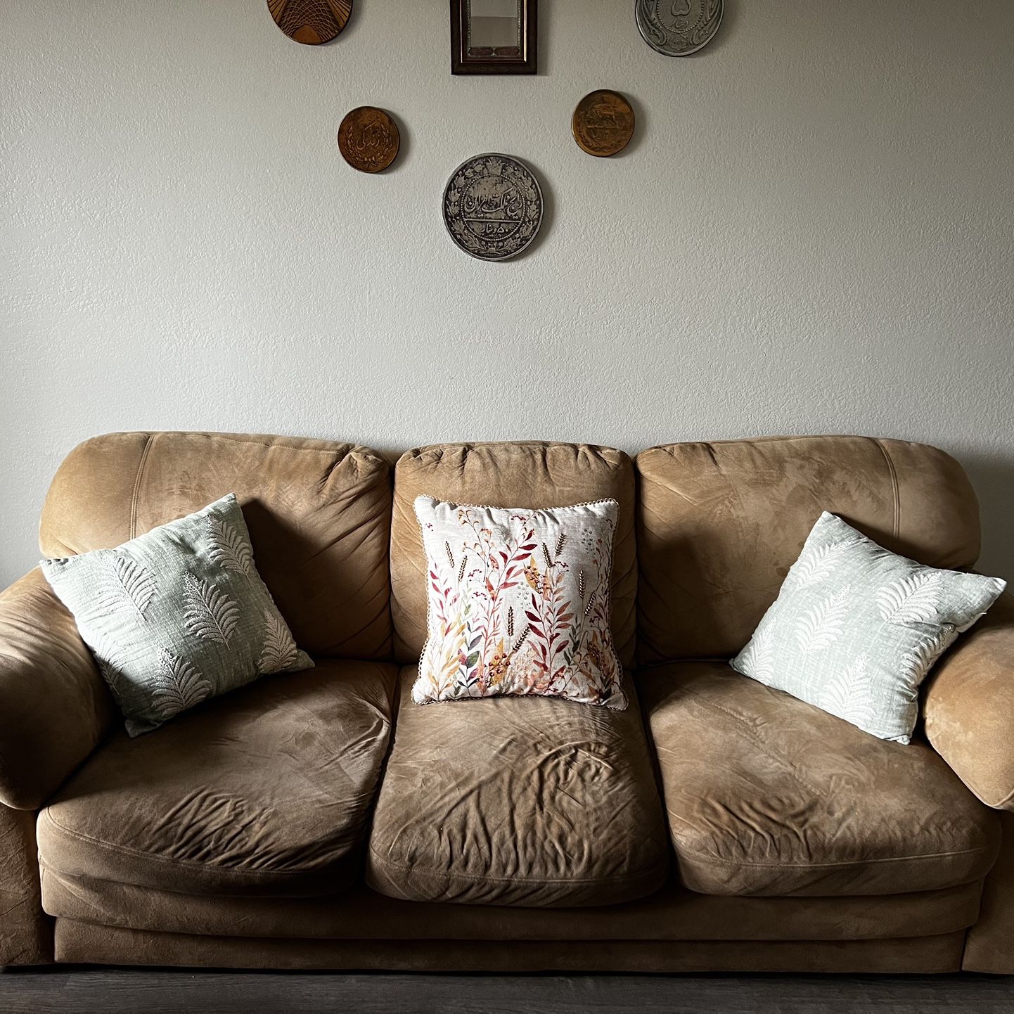 Brown Couch (Sofa) And Loveseat 