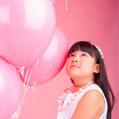 Bubble Gum Pink Latex Balloons 10" - 50 pcs.

