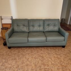 Ashley Furniture Leather Sleeper Sofa And Loveseat 