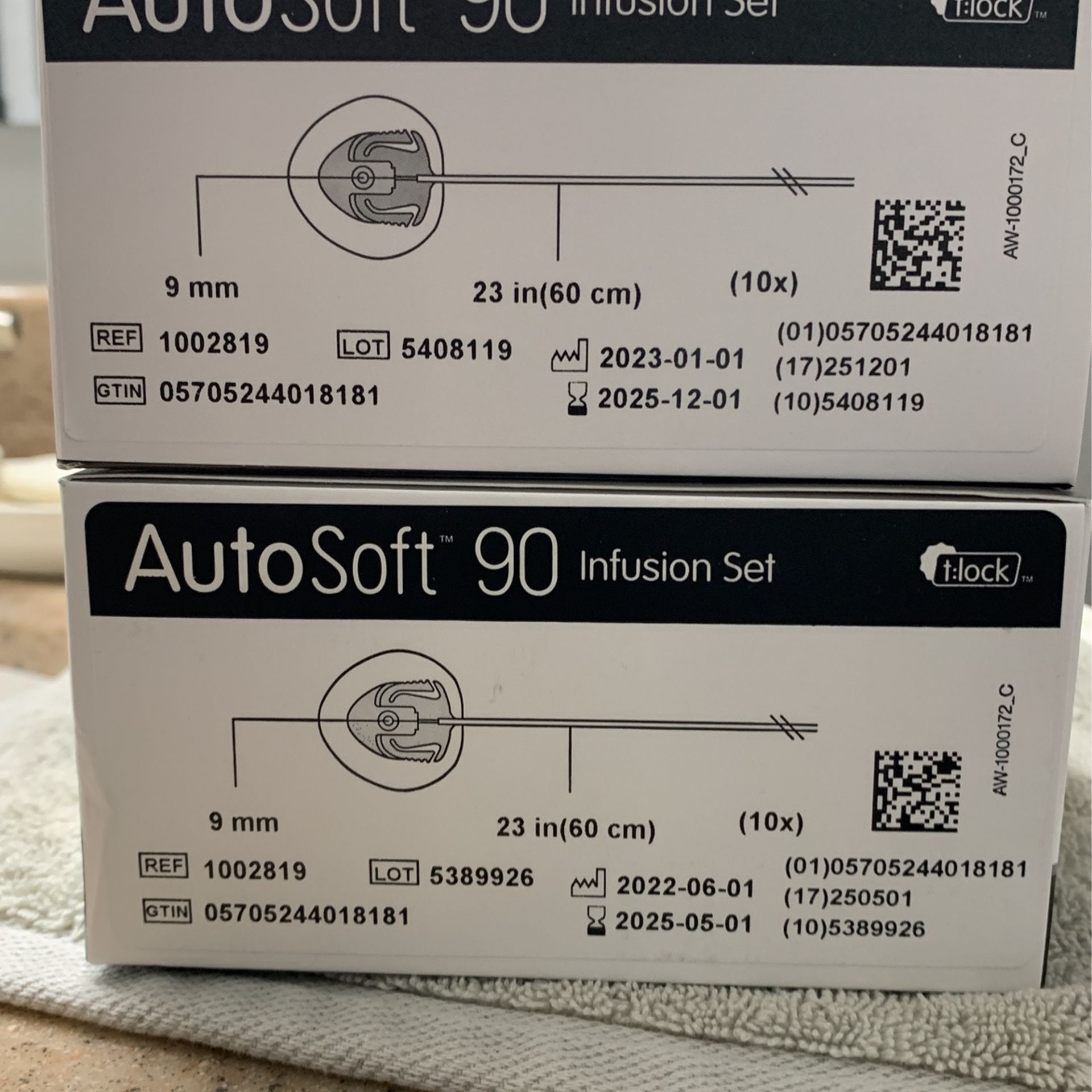 Tandem Autosoft 90 Infusion Sets