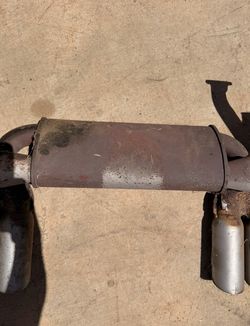 vw early monza muffler