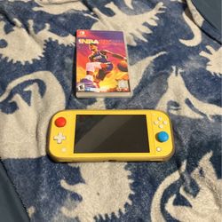 Nintendo Switch Lite With 64 Gb Memory And NBA 2k 23 For 170 And For Nintendo Switch Lite 100 Cash Only 