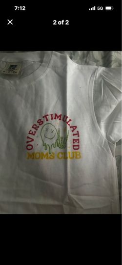 Overstimulated Moms Club Graphic T-Shirt