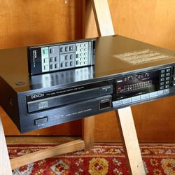 Denon DCD-1500 Audiophile CD Player 1986 - Serviced, Remote