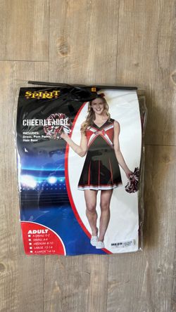 Adult Cheerleader Halloween Costume Size Small