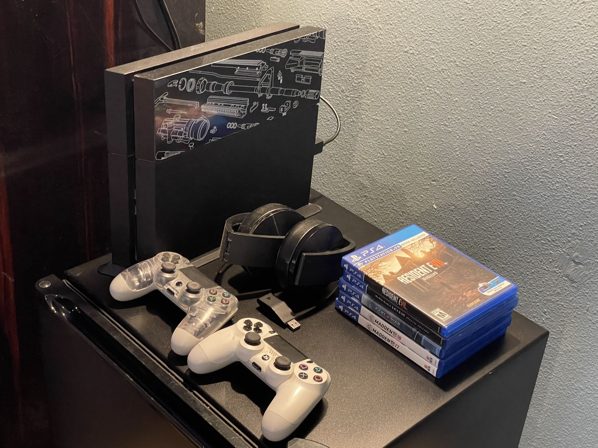 PS4 + Games And Accessories