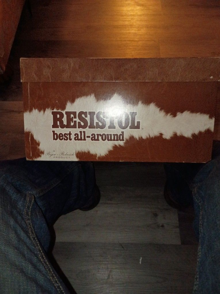 1970s Resistol XXX Beaver Fur Hat With Box