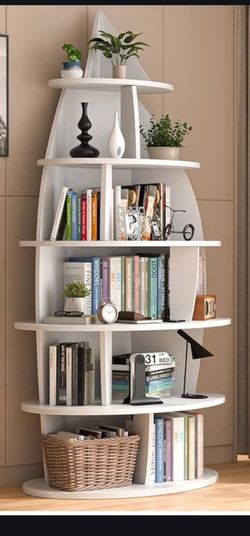Corner bookshelf already Assembled $70