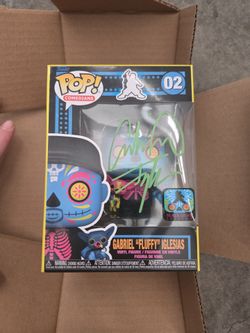 Funko Pop Gabriel Fluffy Iglesias Black Light Edition Signed