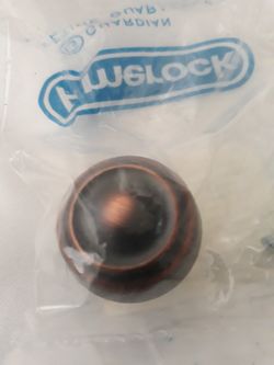 Lot 10 oil rubbed bronze cabinet knobs