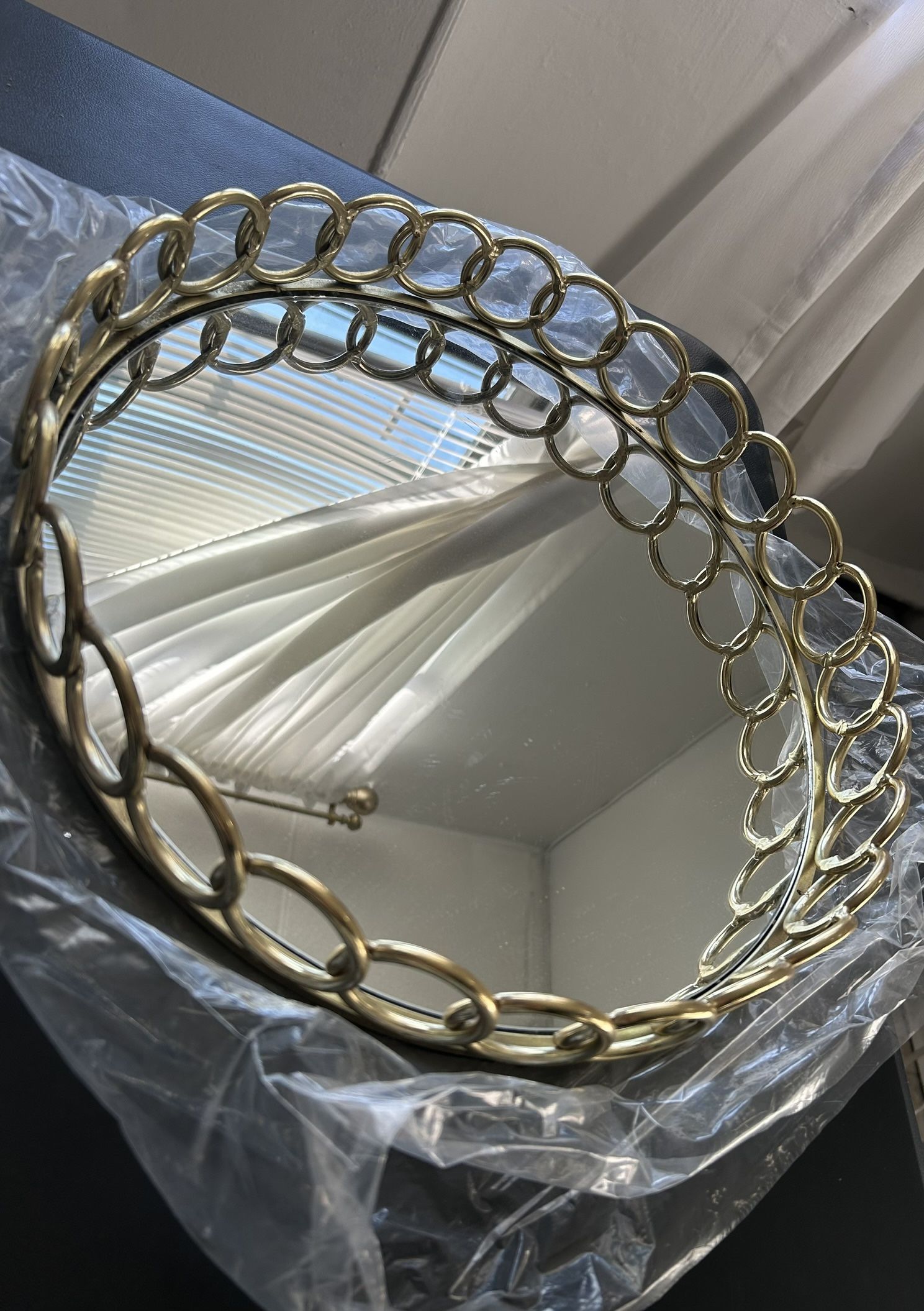 Gold tray