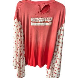 Stagecoach Custom handmade T-shirt flowy sleeves