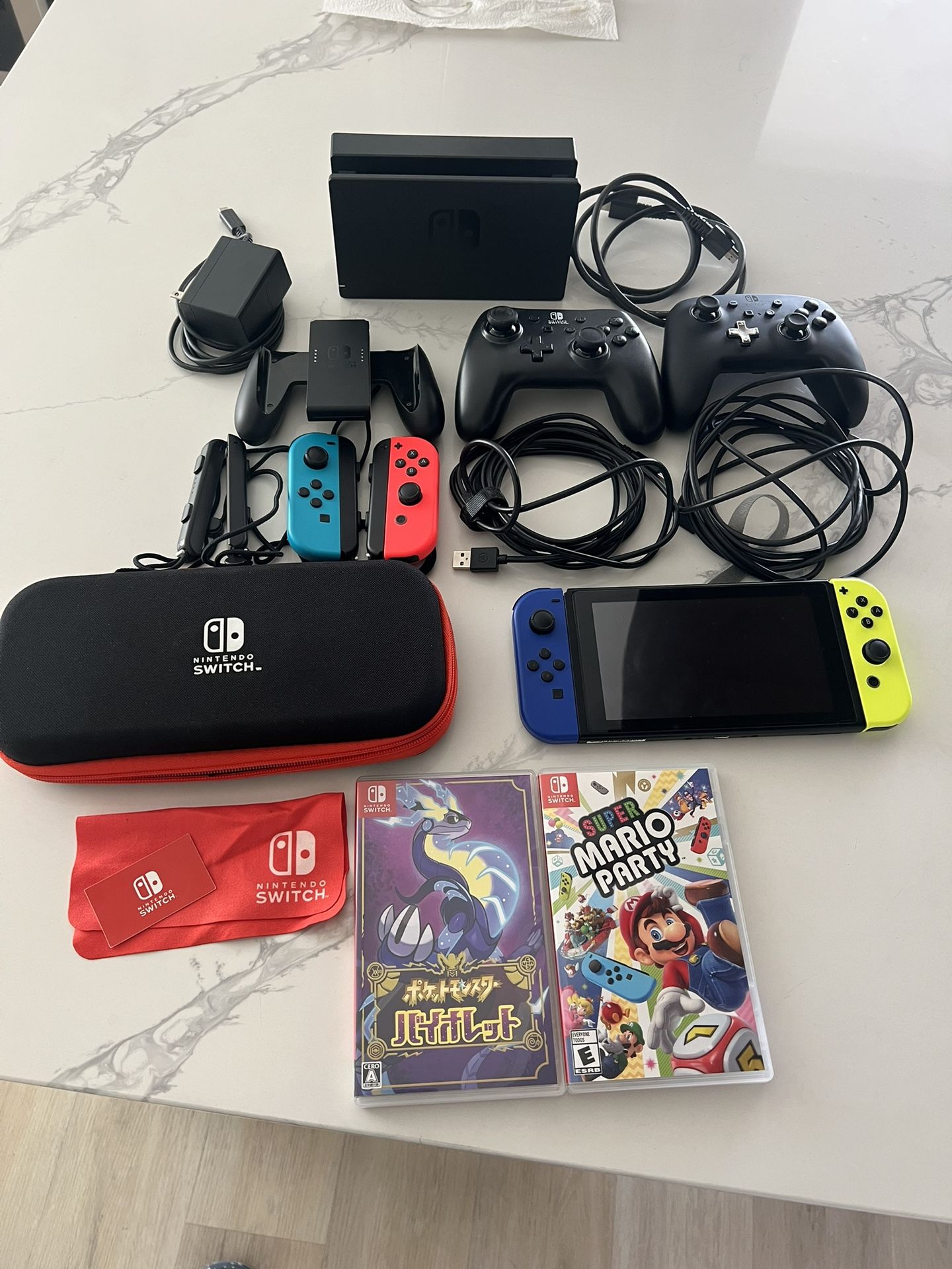 Nintendo Switch Console Bundle (Read Description)