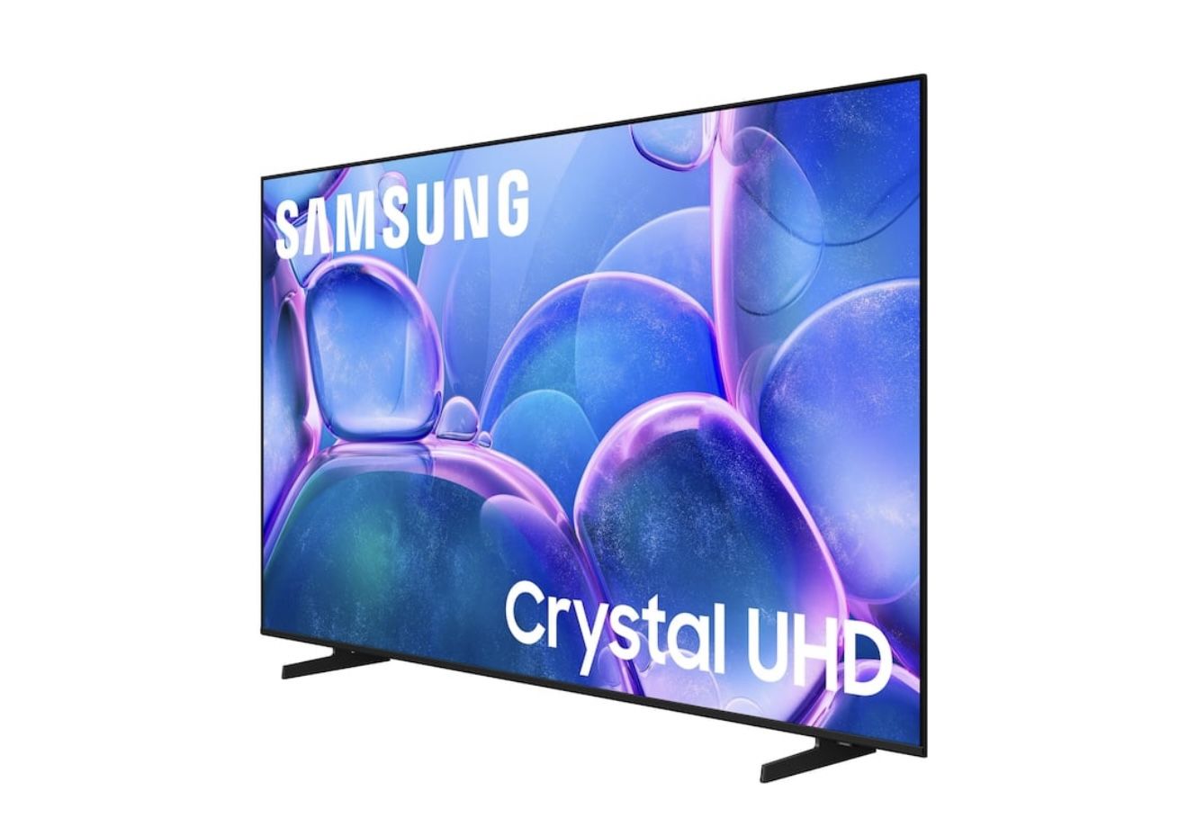 Samsung 58-Inch Class Crystal UHD U8000F 4K Smart TV (2025 Model) Endless Free Content, Crystal Processor 4K, MetalStream Design, Knox Security, Alexa