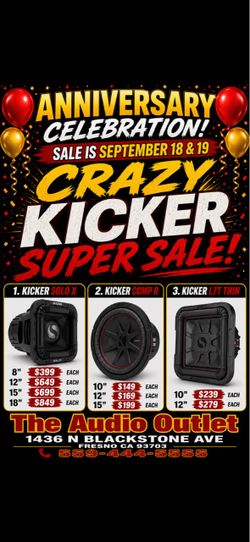 Crazy kicker super sale!!