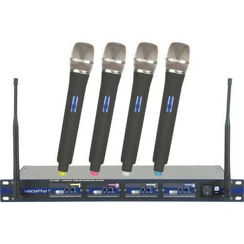 VocoPro UHF-5800 Plus 4-Mic Wireless System