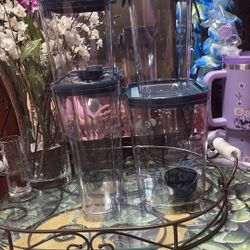 Jgo Recipientes Herméticos Azules Princess House