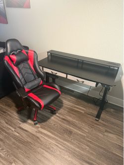 Standing Desk & Gaming Chair