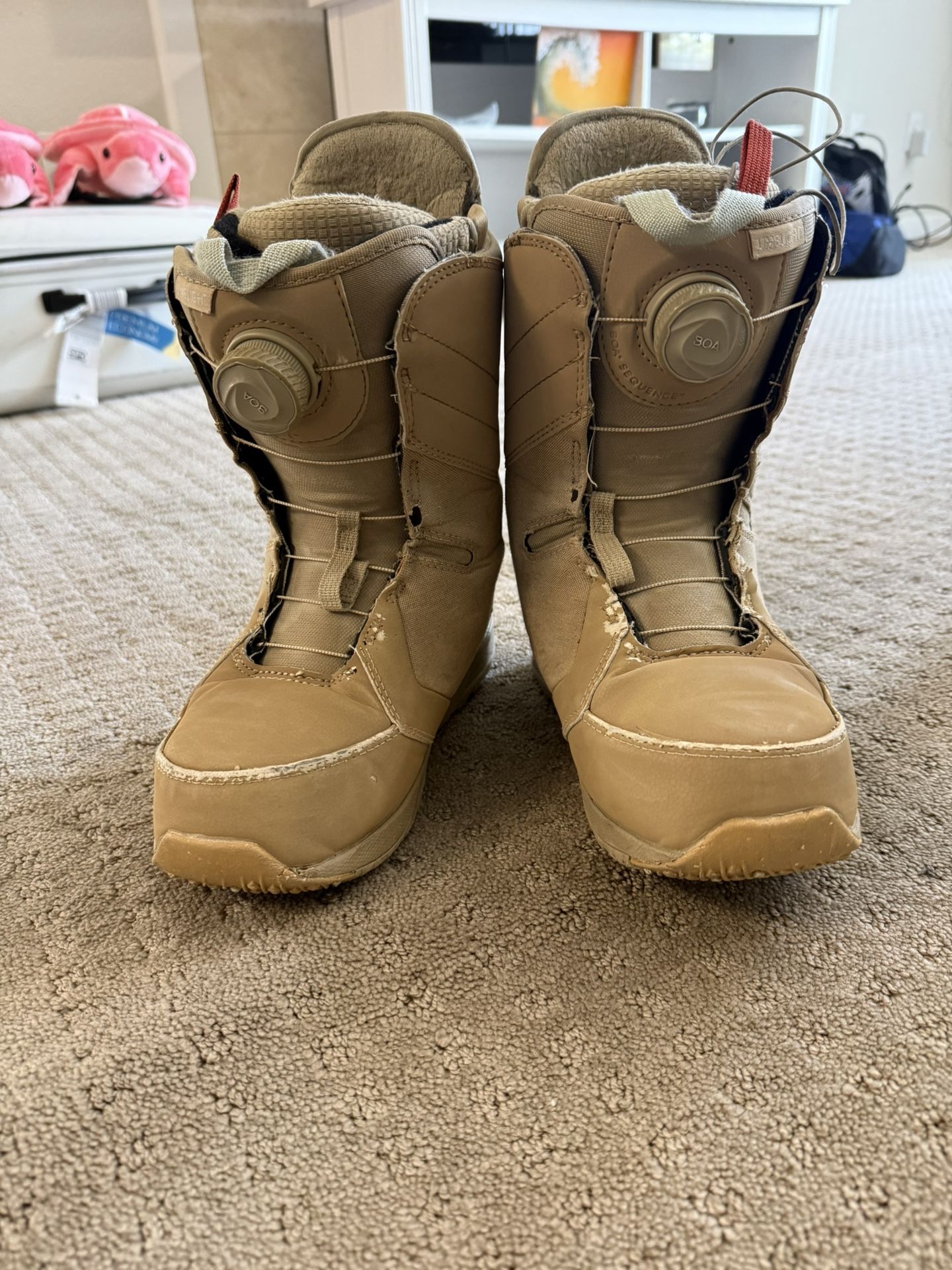 Burton size7 limelight women boots