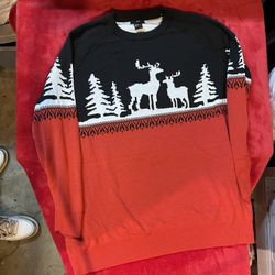 Classic Nice Reindeer Christmas sweater