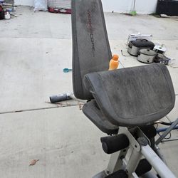 Olympic bar and Weights 