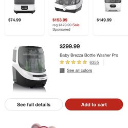 Baby Brezza Bottle Washer 