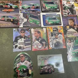 Awesome lot of 18 bobby labonte NASCAR cards
