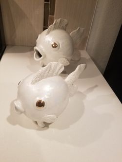 Ceramic Fish Decorations