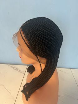 Cornrow braided wig