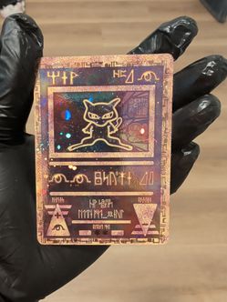 Vintage Pokemon Card Promo Ancient Mew