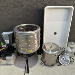 Chicken Processing Setup 