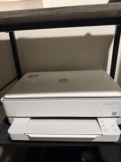 HP envy printer white 6055e model