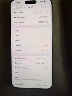 iPhone 16 Pro Max