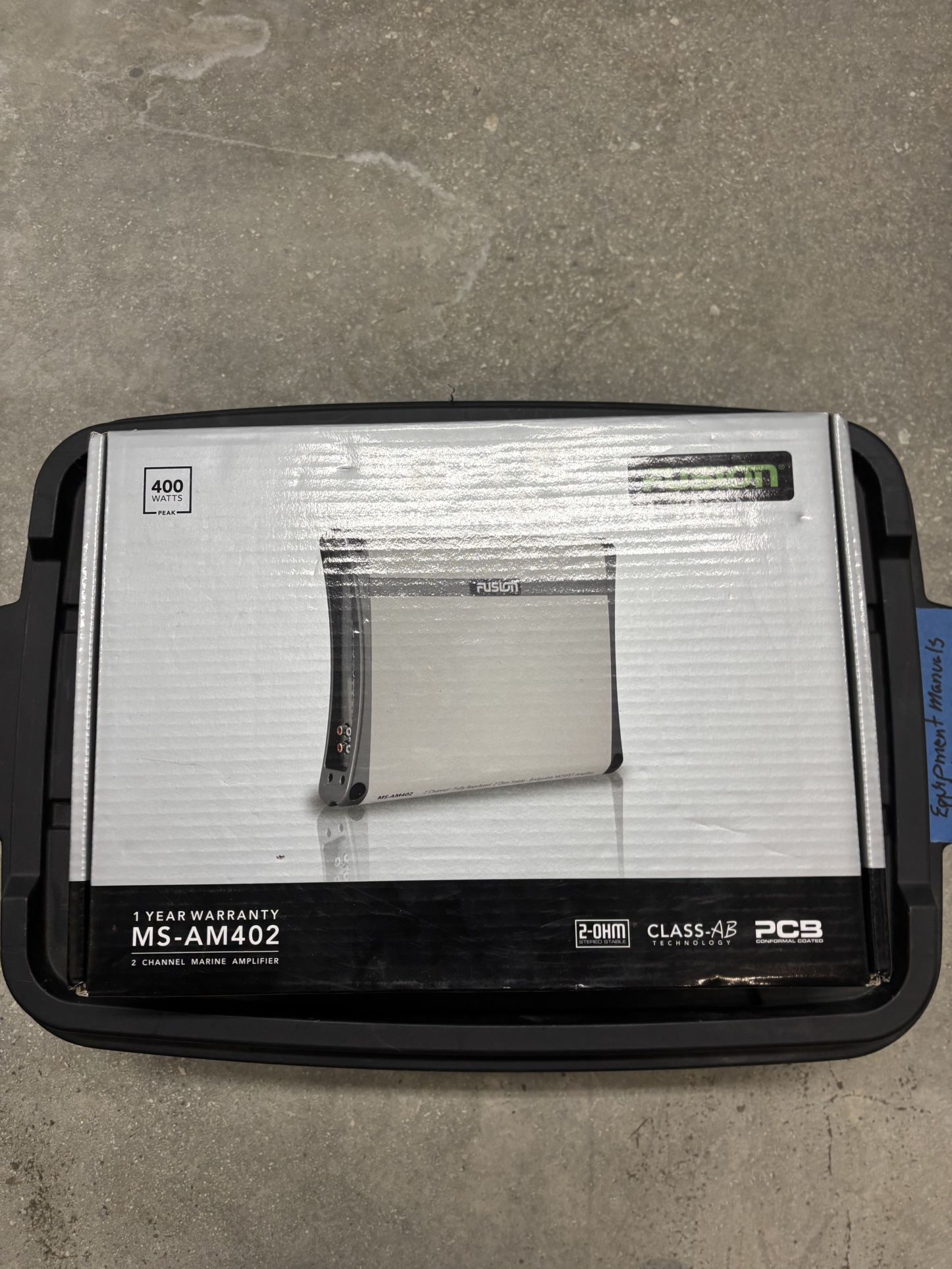 Fusion 2 Channel 400W Amplifier