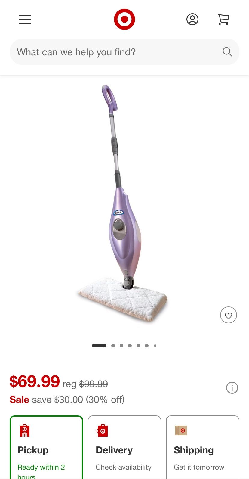 Shark Steam Mop