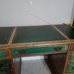 Wooden desk