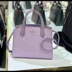 Kate Spade Purple Glitter Purse