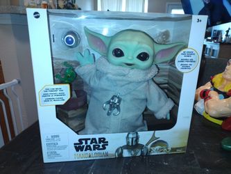 Grogu/ Baby Yoda Toy With 4 Accessories