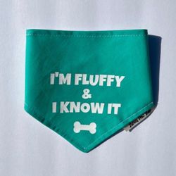 Fluffy Dog Bandana | Cat Bandana 