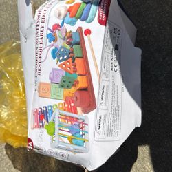 6 In 1 Wooden Montessori Toys Some Are Still In The Package But Other Good Use 