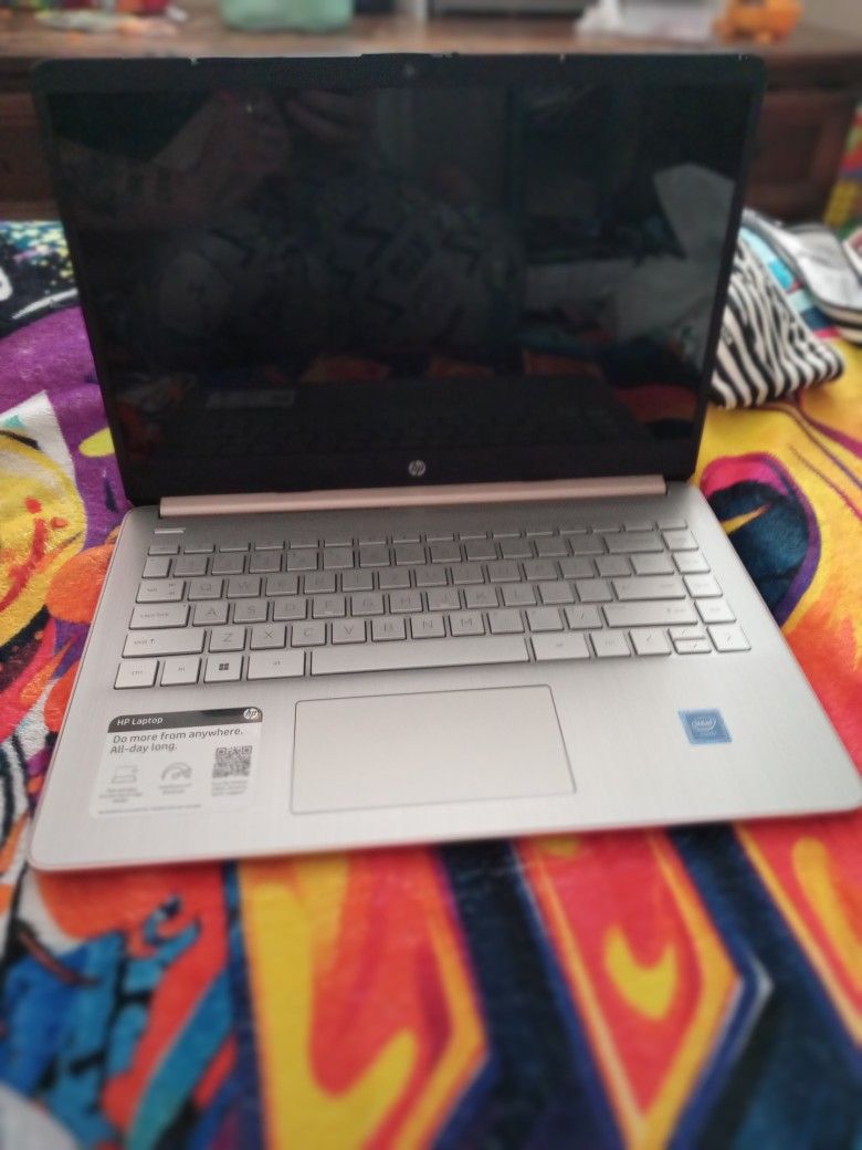 HP 14in Rose Gold Laptop 