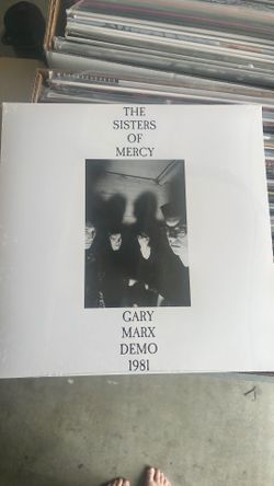 Sisters of Mercy - Gary Marx Demos 1981 Vinyl Record LP